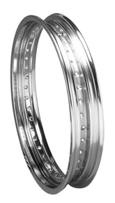 Custom Chrome 19×2.5" Chrome Drop Center Wheel Front Rim Replace For Harley #43018-73 40 Holes